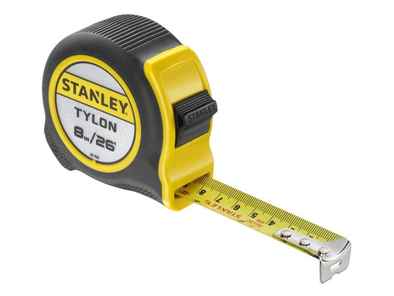 Stanley® 1-30-656 Tylon™ Pocket Tape 8M/26Ft (Width 25Mm) Loose