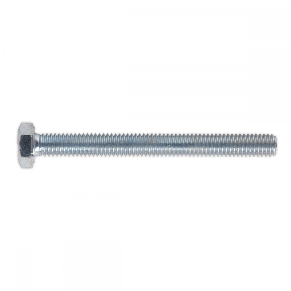 Sealey SS660 Ht Setscrew M6 X 60Mm 8.8 Zinc Pack Of 50