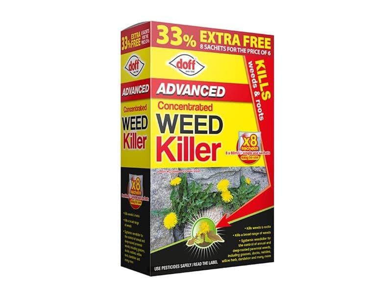 Doff F-FW-008-DEX-BDU Advanced Weedkiller Concentrated X 6 +2 Foc