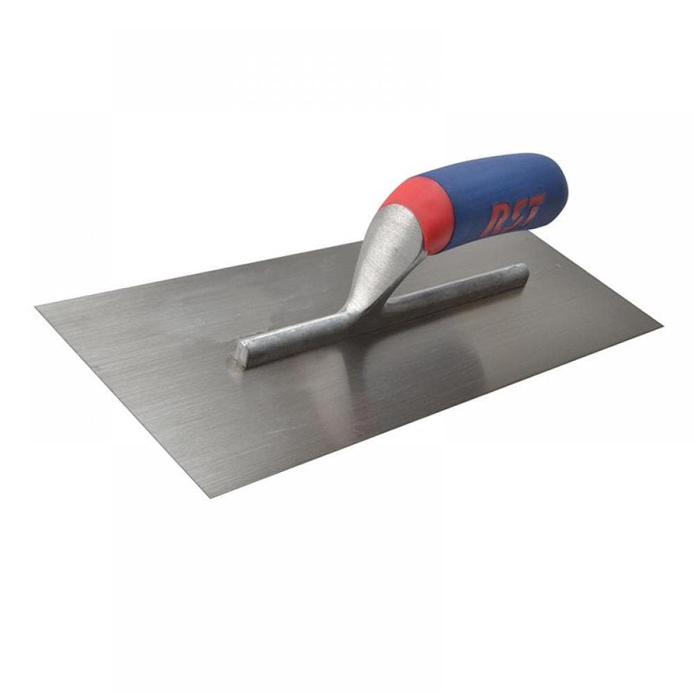 R.s.t. RTR13S Plastererfts Finishing Trowel Carbon Steel Soft Touch Handle 13 X 4.1/2In