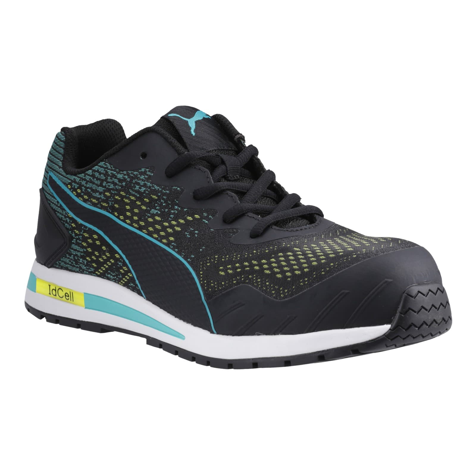 Puma Safety Vivid Green Heart Low Trainer Size 7 41274-77283-07