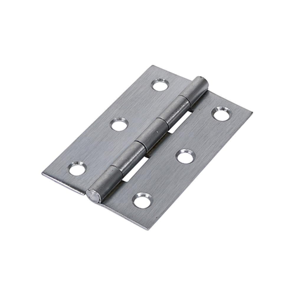 Timco 434817 Butt Hinge - Fixed Pin (1838) - Satin Chrome 75 X 50