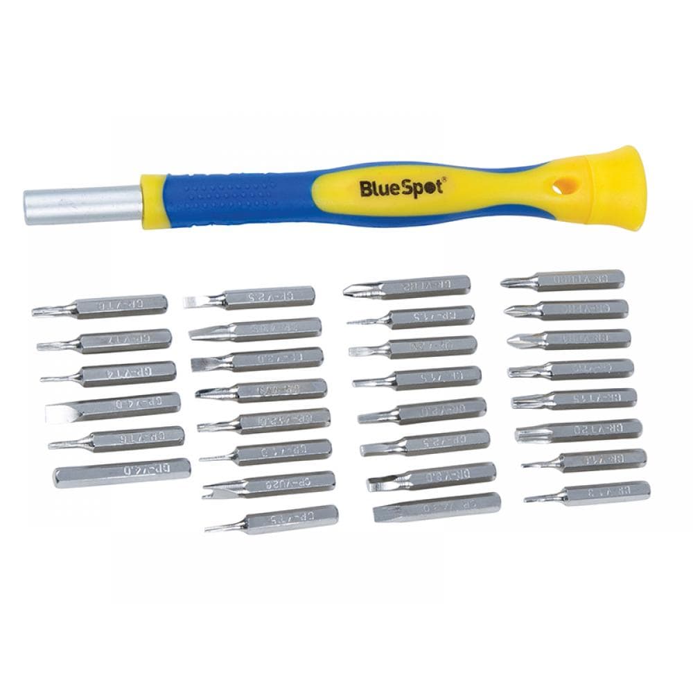 Bluespot Tools 12612 Precision Driver Set 31 Piece