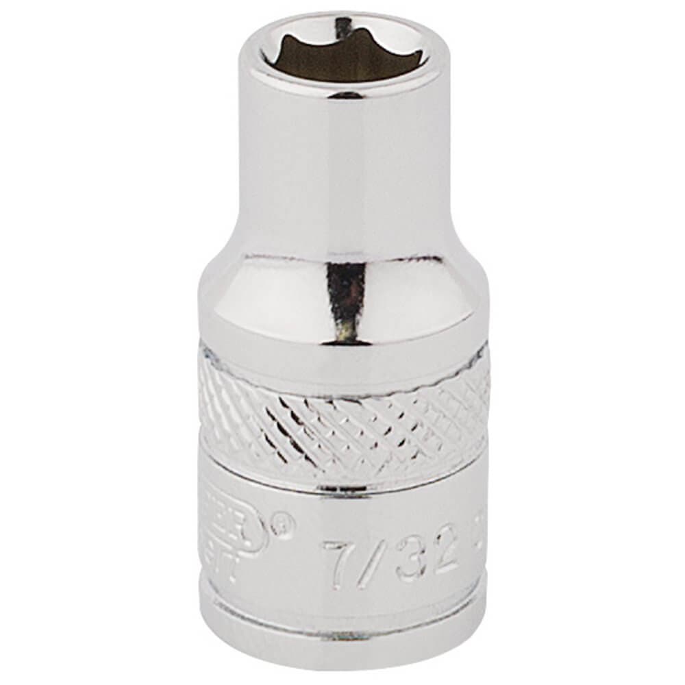 Draper Expert 48371 Hi-Torq® 6 Point Socket 1/4in Sq. Dr. 7/32in each