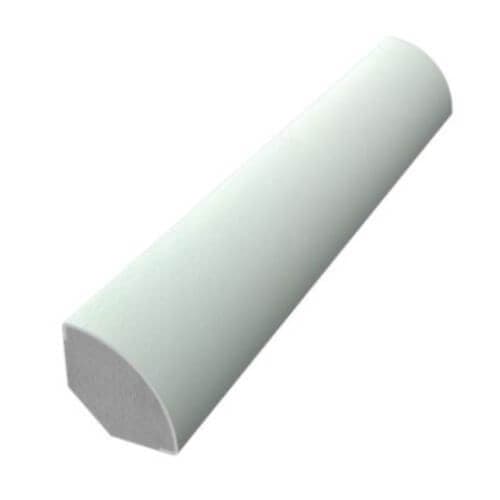 PVC Quadrant - 12mm x 5mtr White