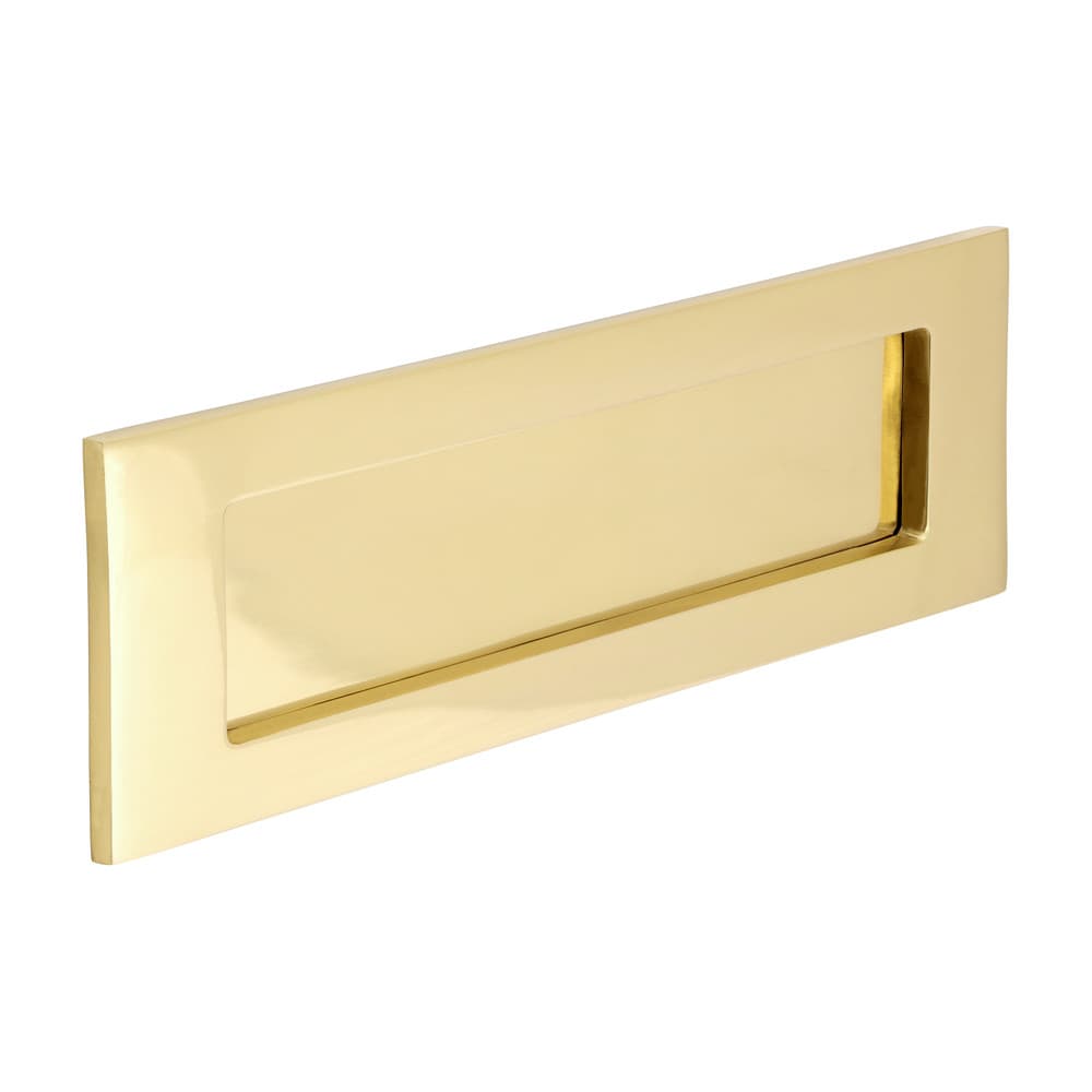 Timco Victorian Letter Plate - Polished Brass Box 1 200896