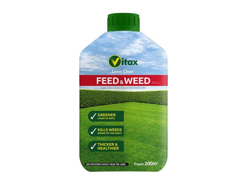 Vitax 5FW1 Green Up Lawn Feed & Weed 200M² 1L