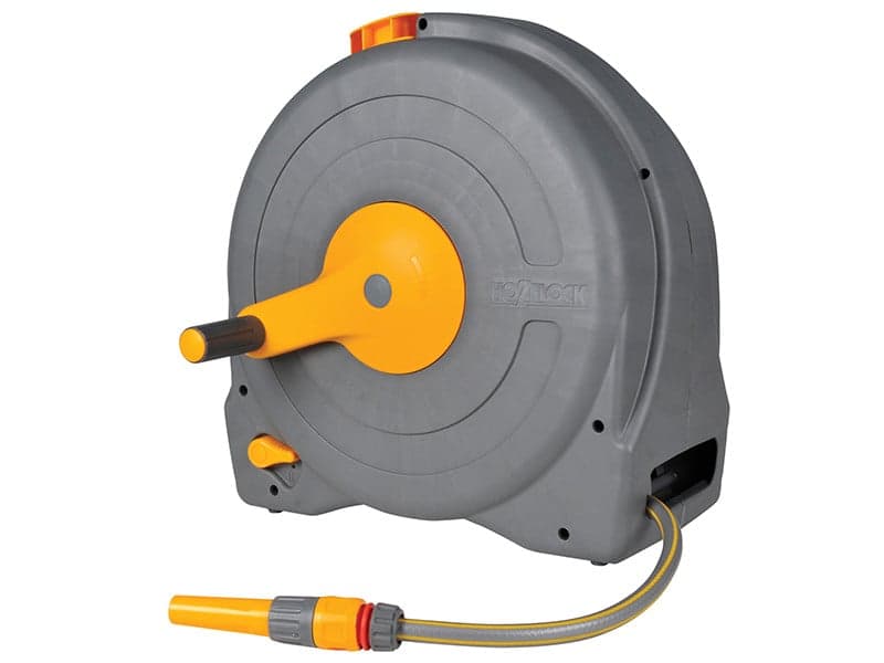 Hozelock 100-001-087 2494 Freestanding 40M Fast Reel + 40M Of 12.5Mm Hose
