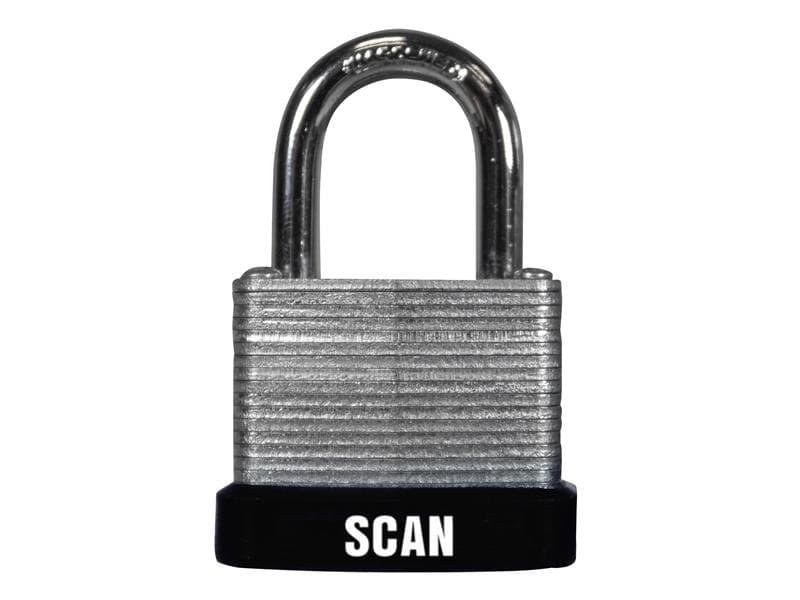Scan QC0130 Laminated Steel Padlock 30Mm