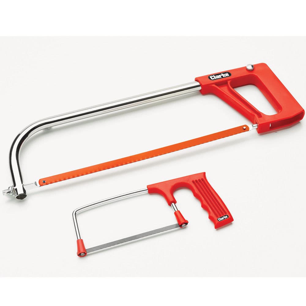 Clarke 1801829 Cht829 2 Piece Hacksaw Set