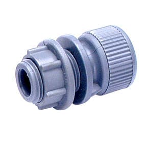 Davant 22Mm Grey Pushfit Tank Connector GPTC22