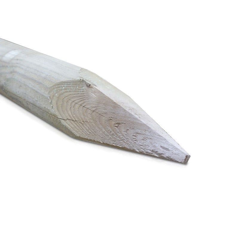100mm Machined Round Post Pointed UC4