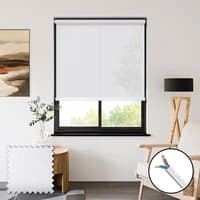 Filtra 3% White 230vac Electric Screen Roller Blinds