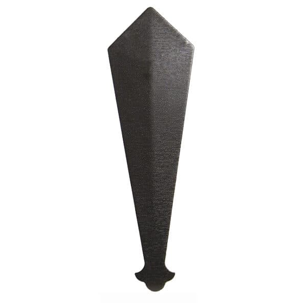 Black Ash Woodgrain Fascia Bargeboard Finial - 340mm