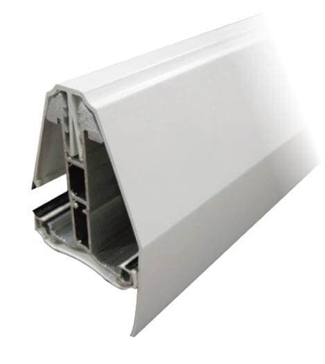 PolyX Rafter Bar End Bar Self Supported - 3mtr White