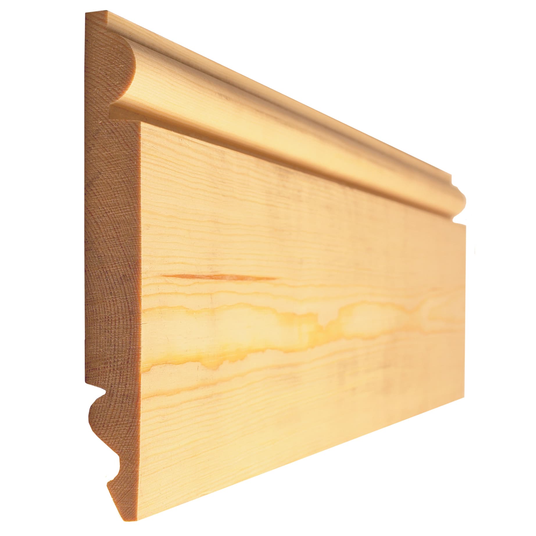Metsa Torus/Ogee Unsorted Pine Skirting Boards, 20x119mm