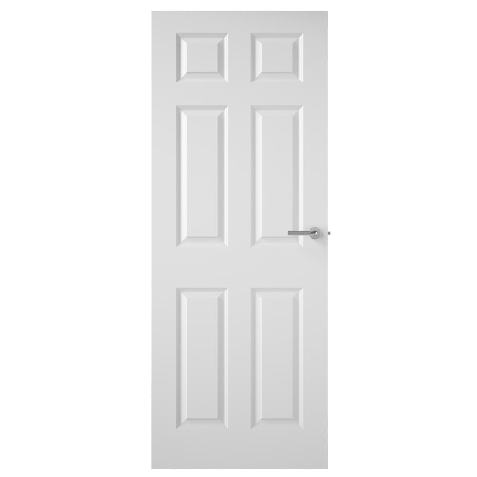 Travis Perkins 6-Panel Smooth White Primed Door 1981 x 533 x 35mm