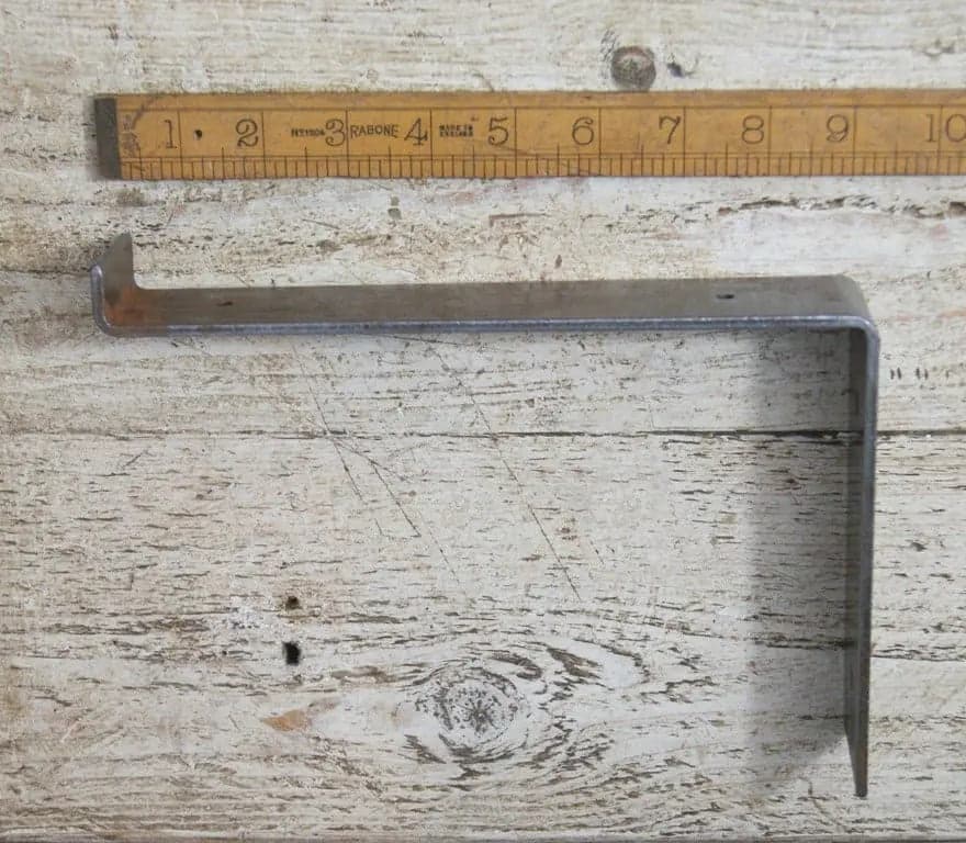 Pair of 6" x 9" Scaffold Board Shelf Brackets
