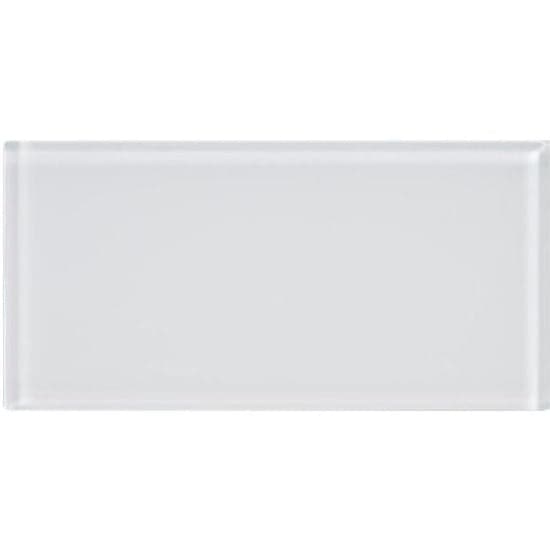 Original Style Glassworks Arctic Clear Glass Brick Tile 8x15cm