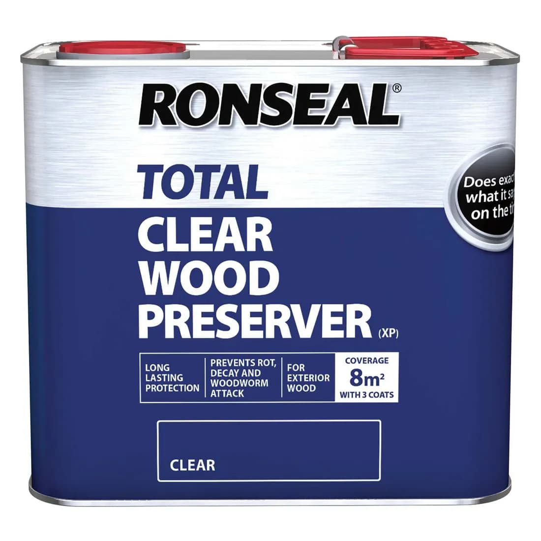Ronseal Total Wood Preserver Clear 2.5L 2016