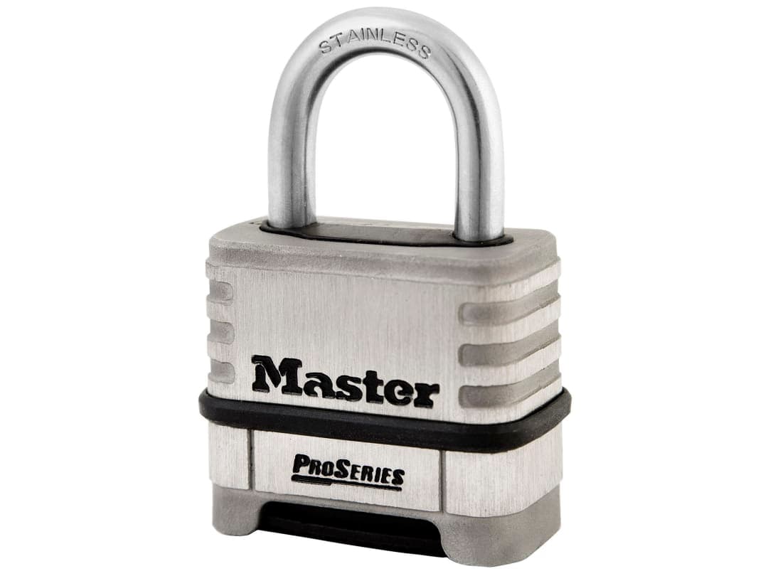 Master Lock ProSeries® Stainless Steel 4-Digit 57mm Padlock 1174D