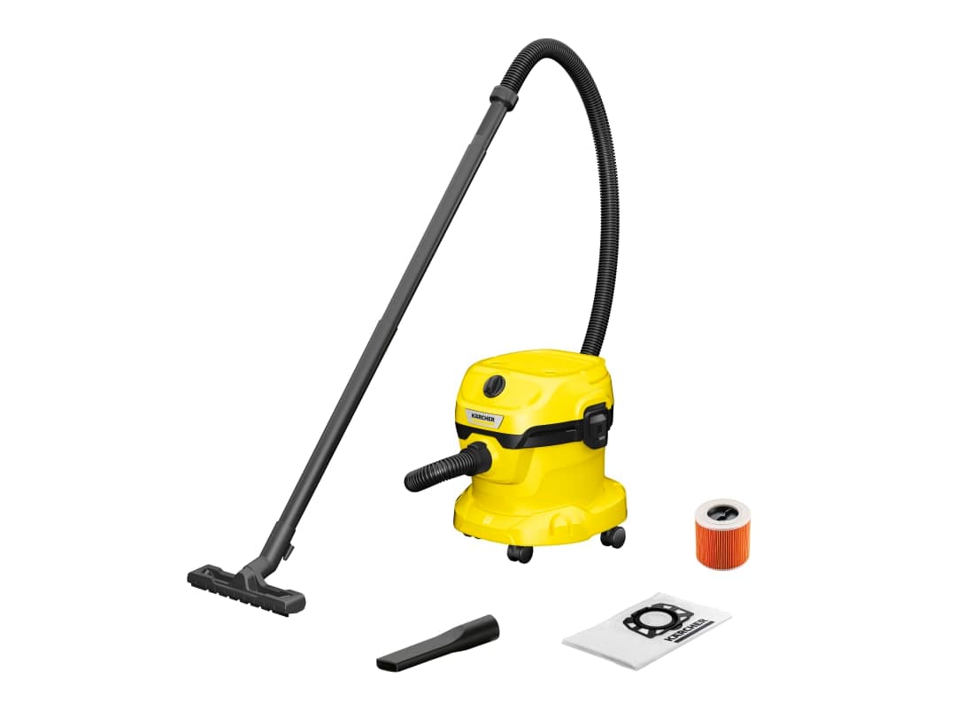 Karcher WD 2 Plus Wet & Dry Vacuum 1000W 240V 16280020