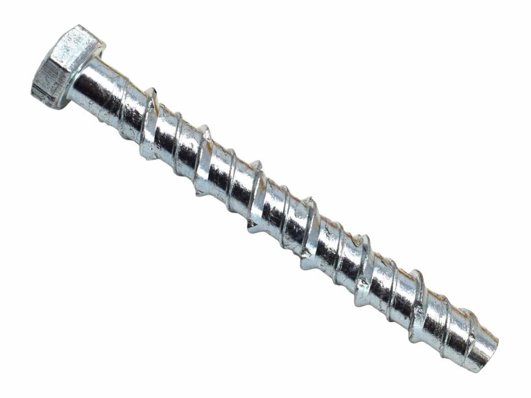 MASONMATE® Hex Concrete Screwbolt M8 x 75mm (100) 0855M540075