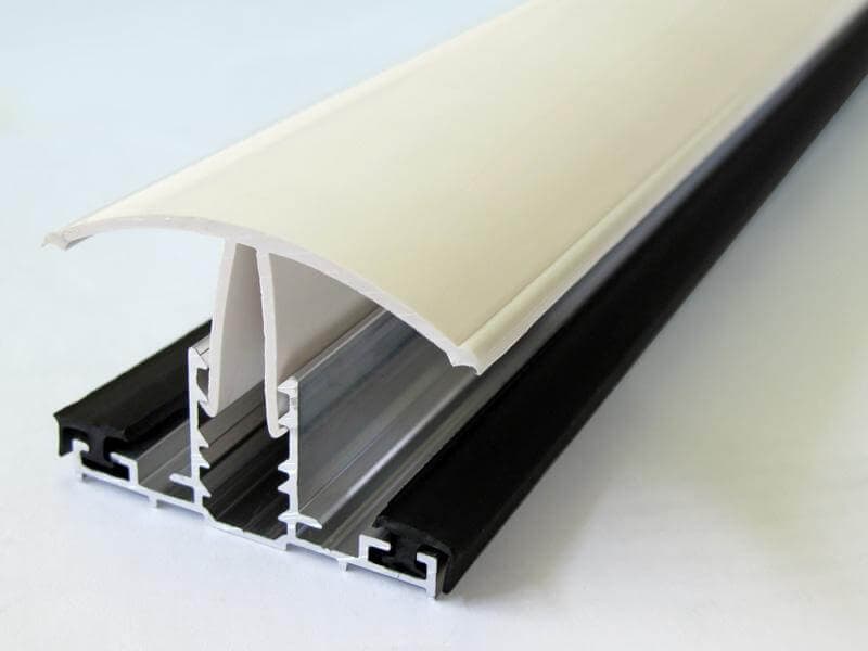PolyX PVC Capped Rafter Bar Rafter Supported - 4mtr White