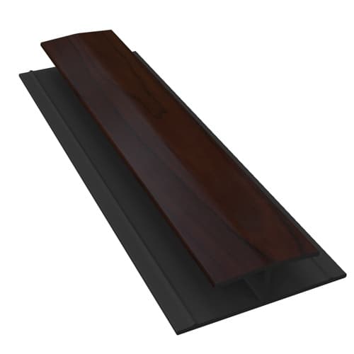 Rosewood Hollow Soffit H Trim - 5mtr