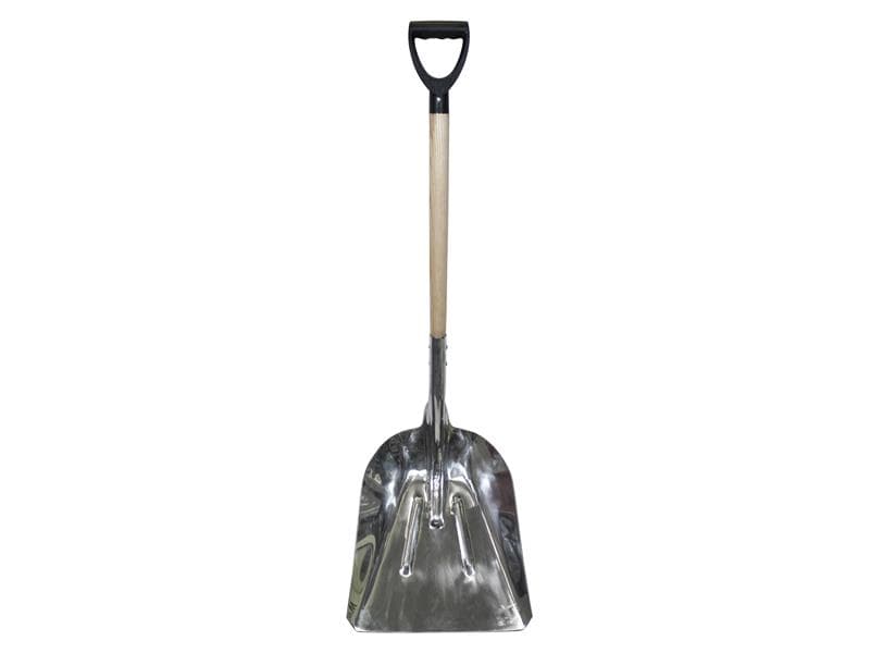 Faithfull RI34-SNWASSPYD Aluminium Grain Shovel Wood Handle