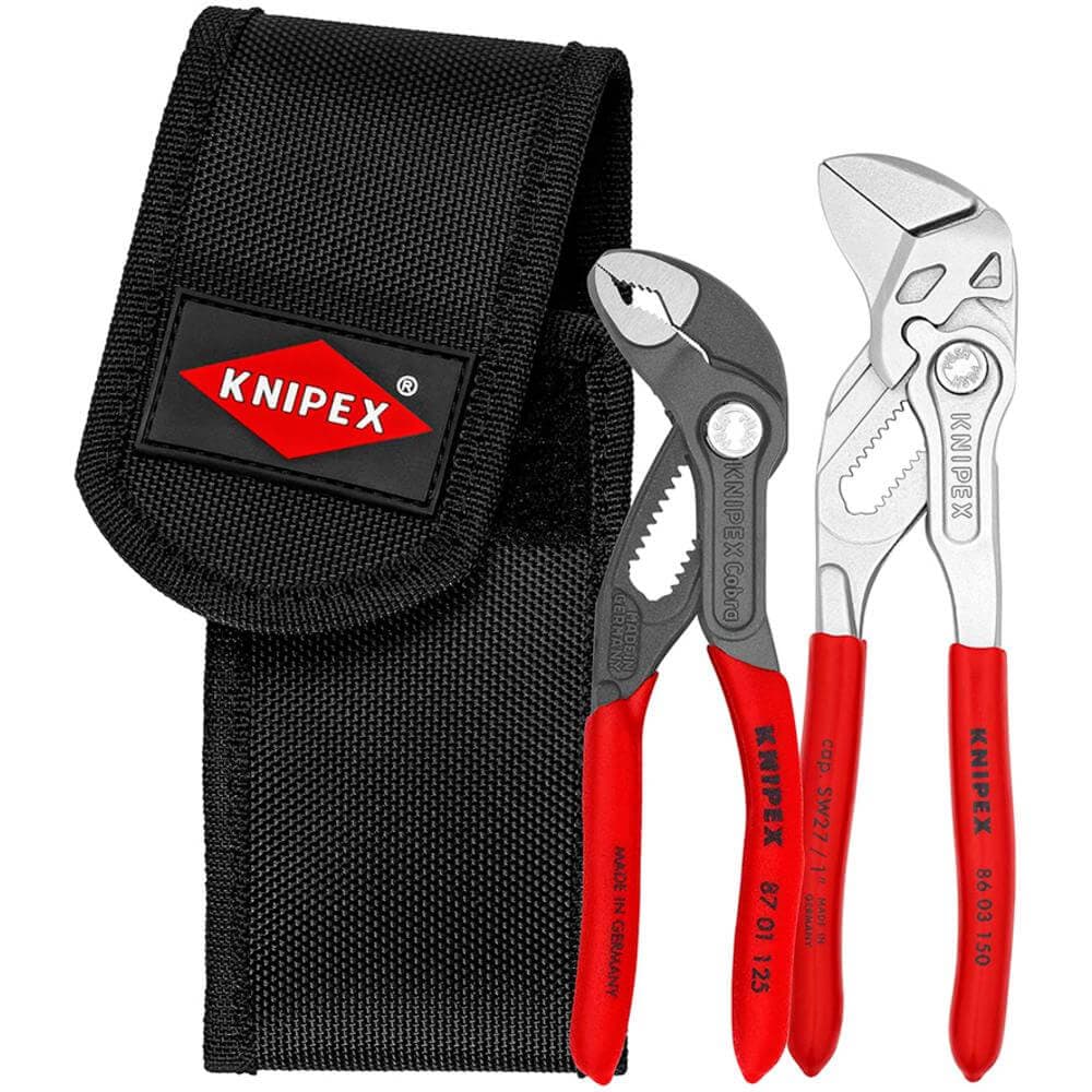 Knipex 00 20 72 V01 Mini Pliers Set In Belt Tool Pouch each 2 06076