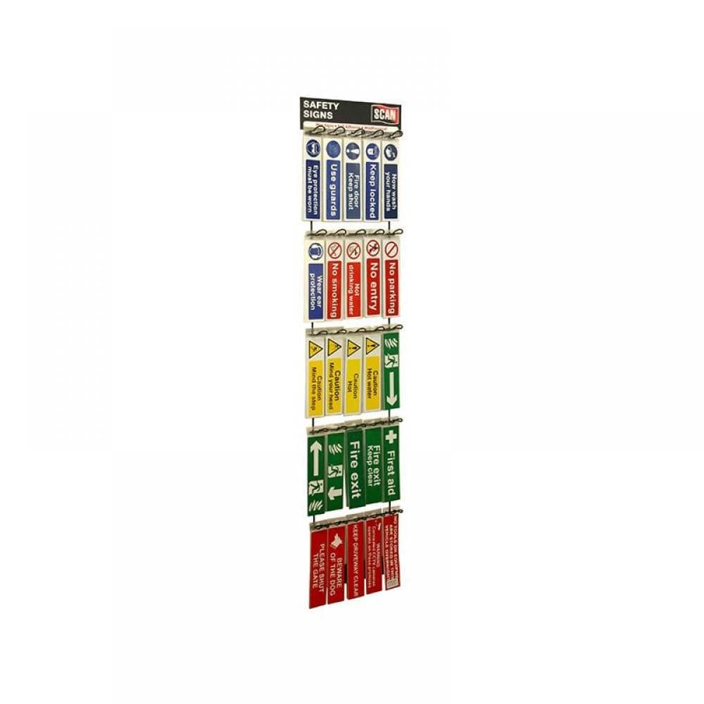 Scan MKIT07TB1 Signs Display - 100 Signs