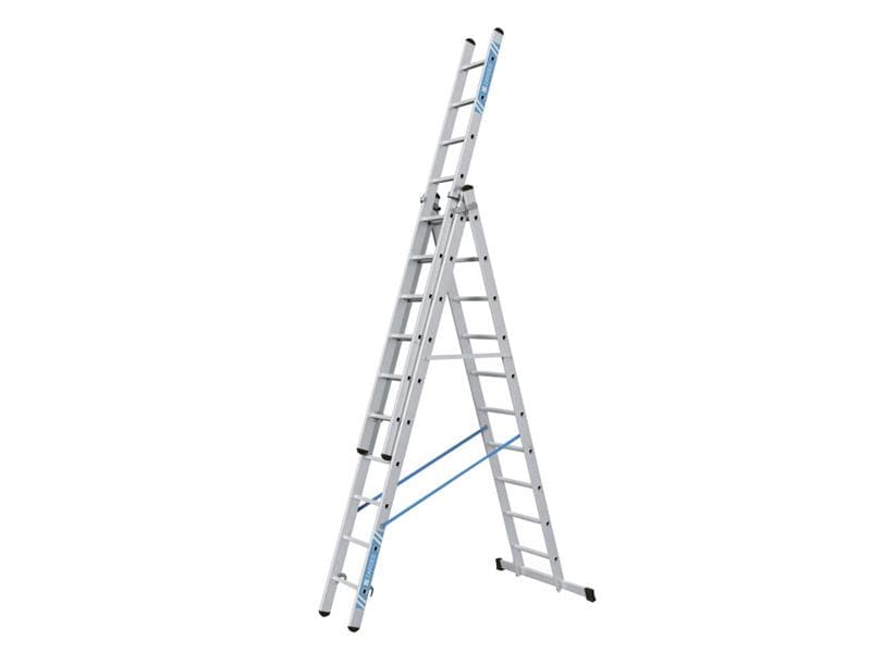 Zarges 41540 Skymaster Trade Combination Ladder 3-Part 3 X 10 Rungs