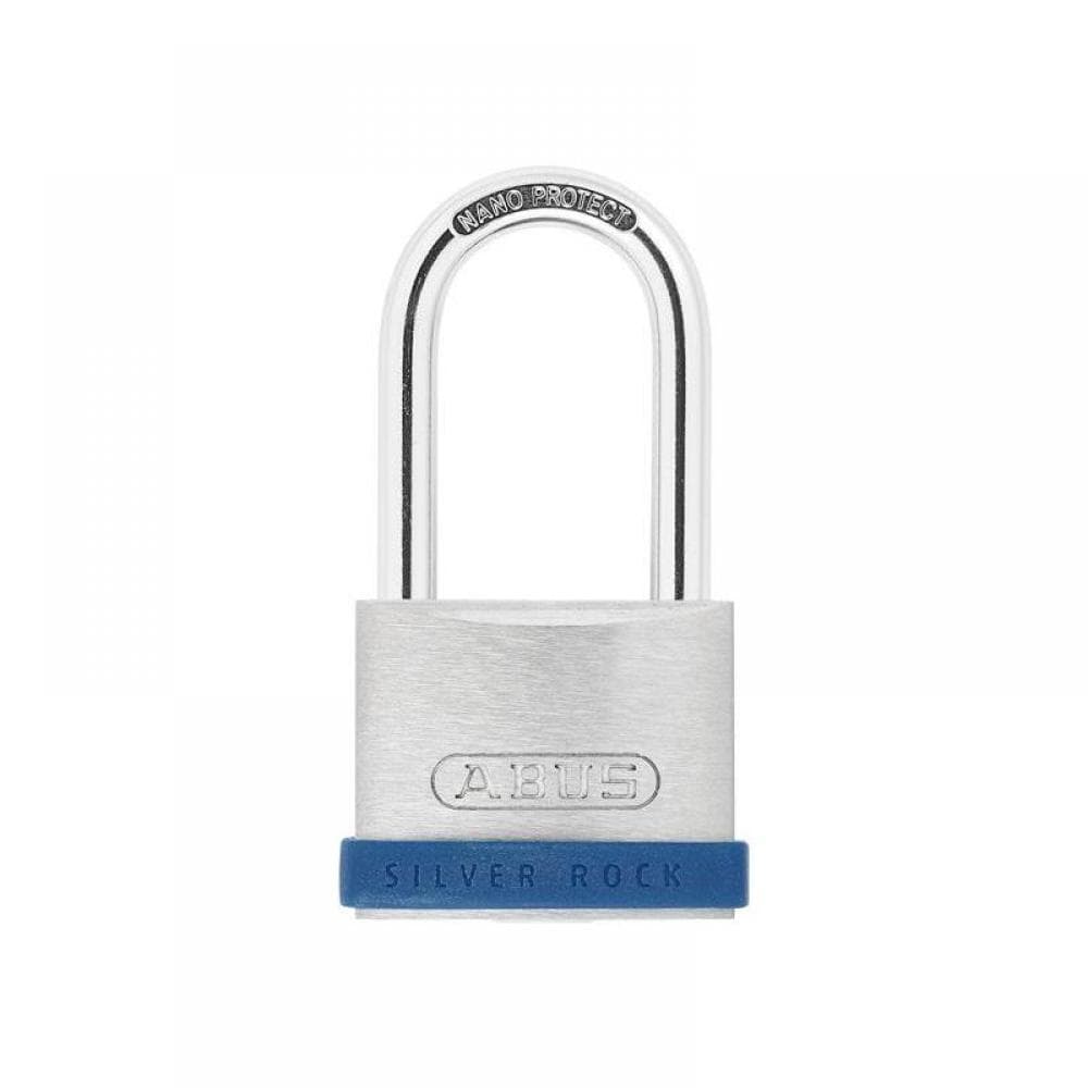 Abus Mechanical 80885 40Mm Silver Rock™ 5 Padlock Long Shackle 40Mm