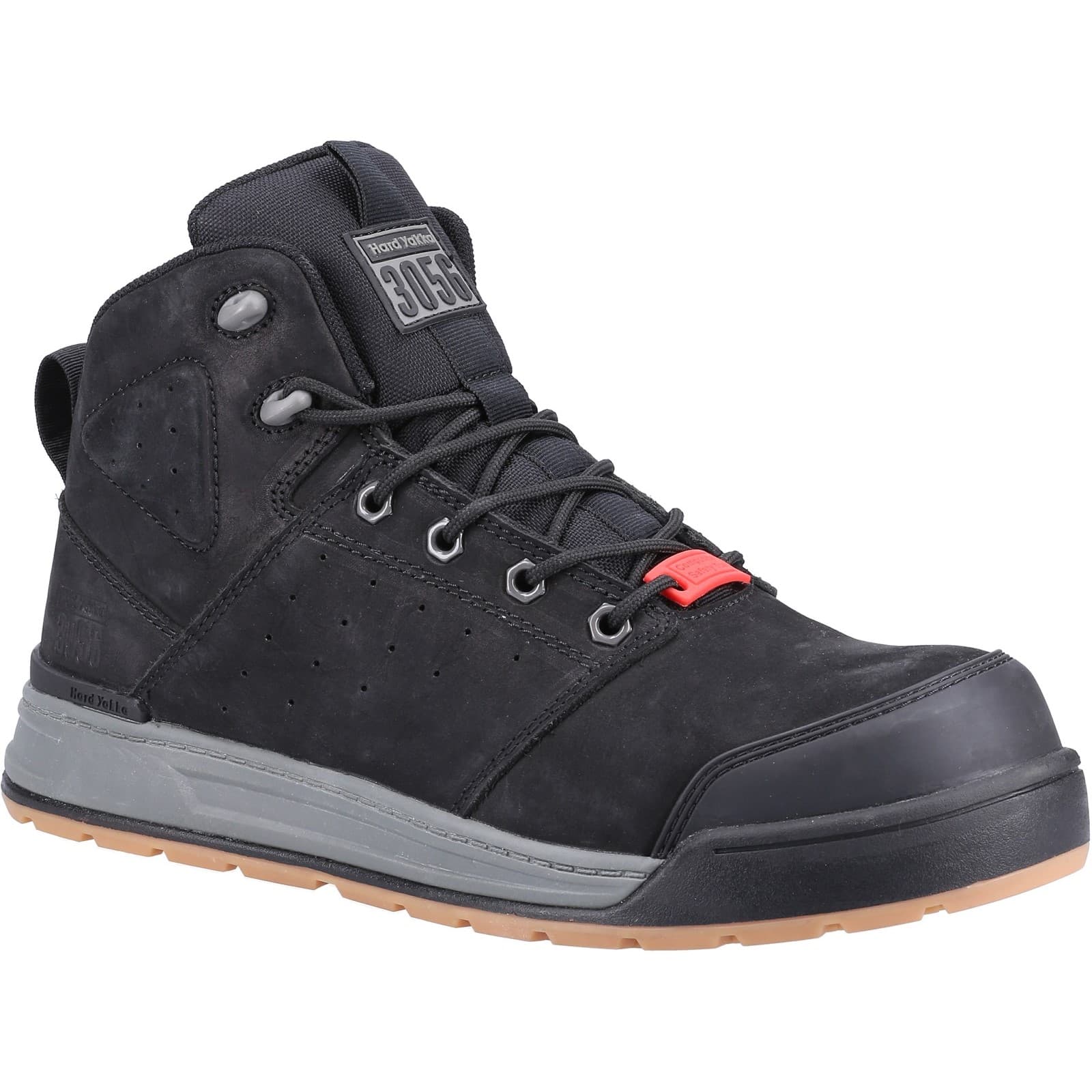 Hard Yakka 3056 Lace Zip Safety Boot Size 10.5 34688-59336-10