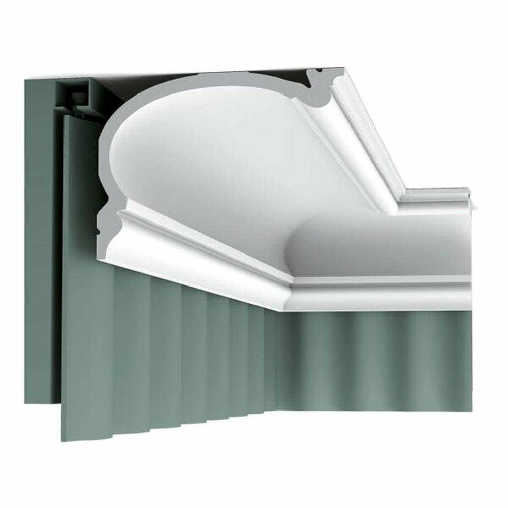 C342 Plastic Coving 200cm x 14cm x 19cm