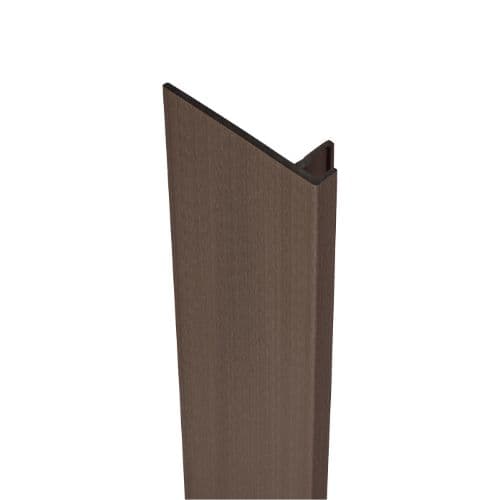 Composite Panel Cladding Reveal Trim - 3.6mtr Havana