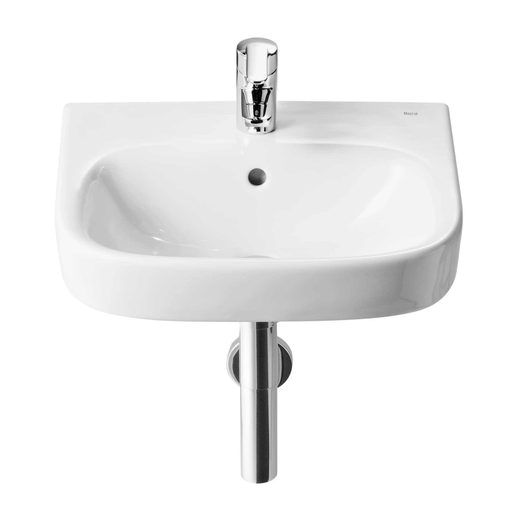 Roca Debba Cloakroom Basin 1 Tap Hole 400mm x 320mm 32599800U