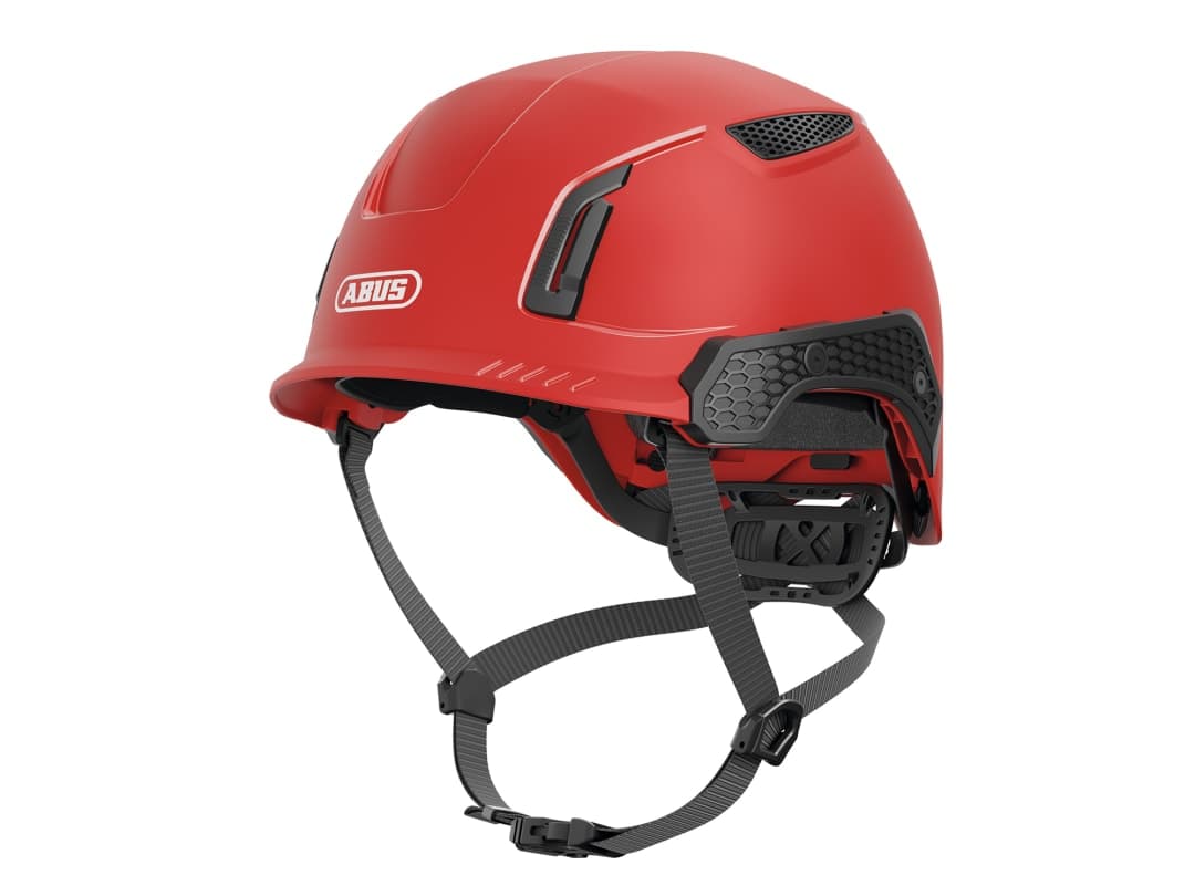 ABUS Mechanical SPECTOR Vented Safety Helmet Red 10041392-01