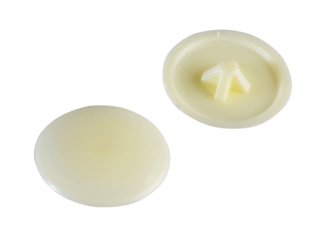 ForgeFix Pozi Compatible Cover Cap Cream No.6-8 Forge Pack 50 FPPCC3