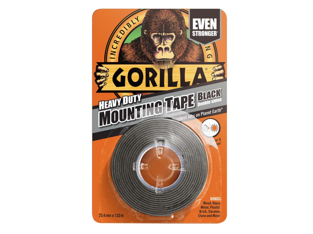 Gorilla Glue Gorilla Heavy Duty Mounting Tape Black 3044201 3044201