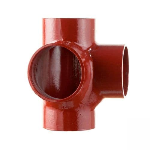 Cast Iron Halifax Soil Branch Corner - 88 Degree x 100mm