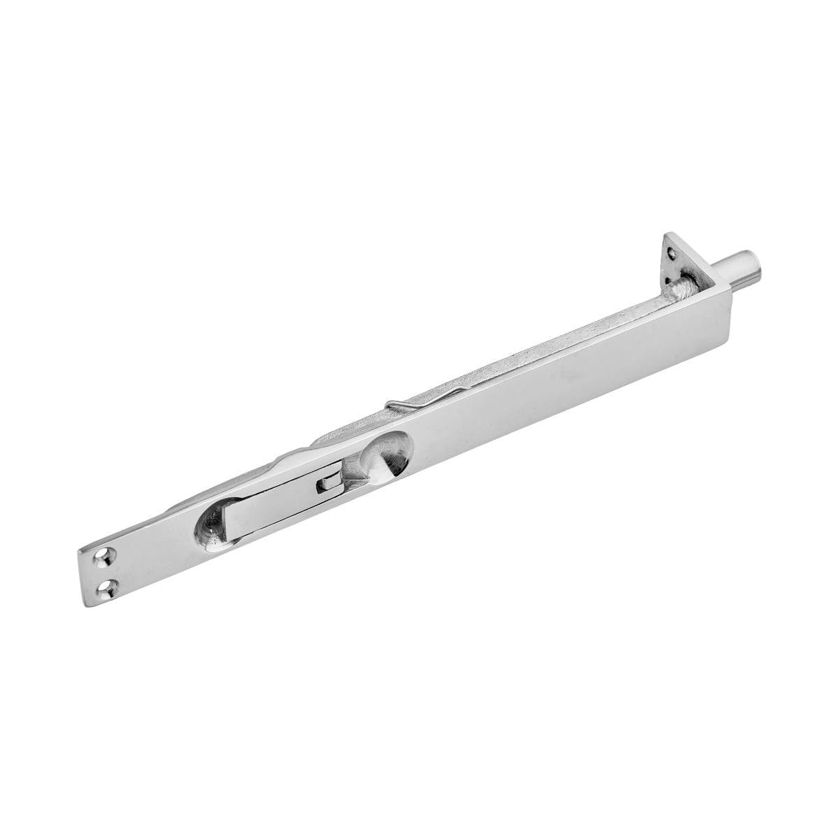 Flush Fitting Lever Action Door Bolt Polished Chrome 200mm