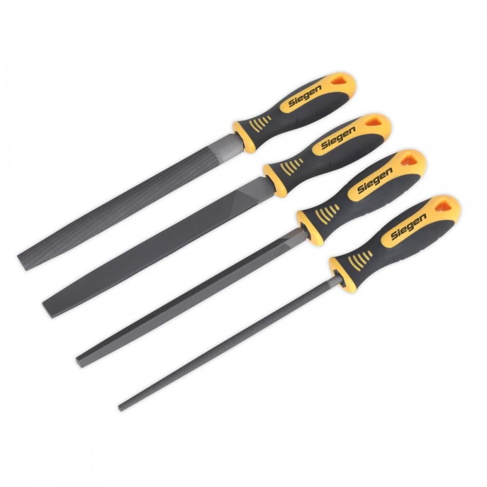 Sealey S0629 File Set 4Pc 200Mm