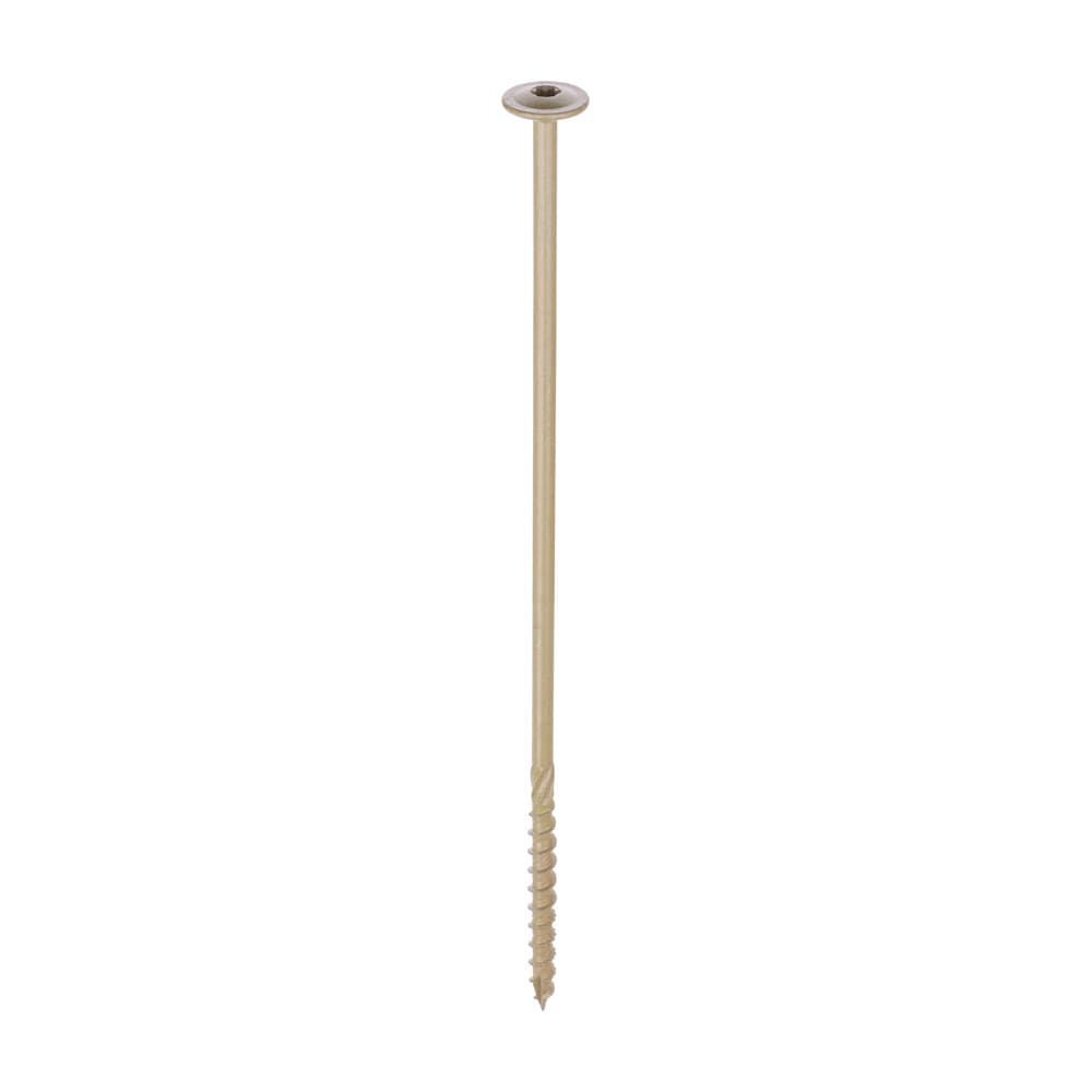 Timco Timber Screws - Tx - Wafer - Exterior - Green TIMpac 4 275INDEXWP