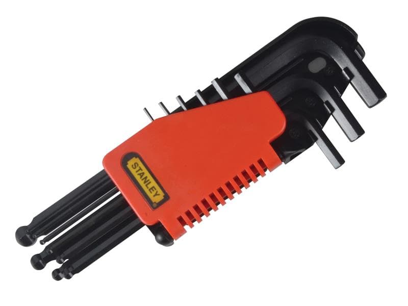 Stanley® 0-69-256 Metric Ball End Hexagon Key Set 9 Piece