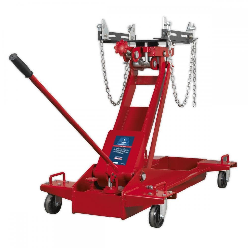 Sealey 1000E Transmission Jack 1 Tonne Floor