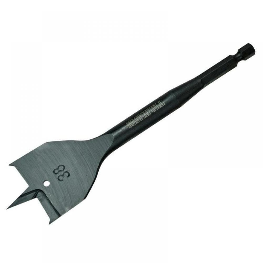 Faithfull Impact Rated Flat Bit 38 X 152Mm