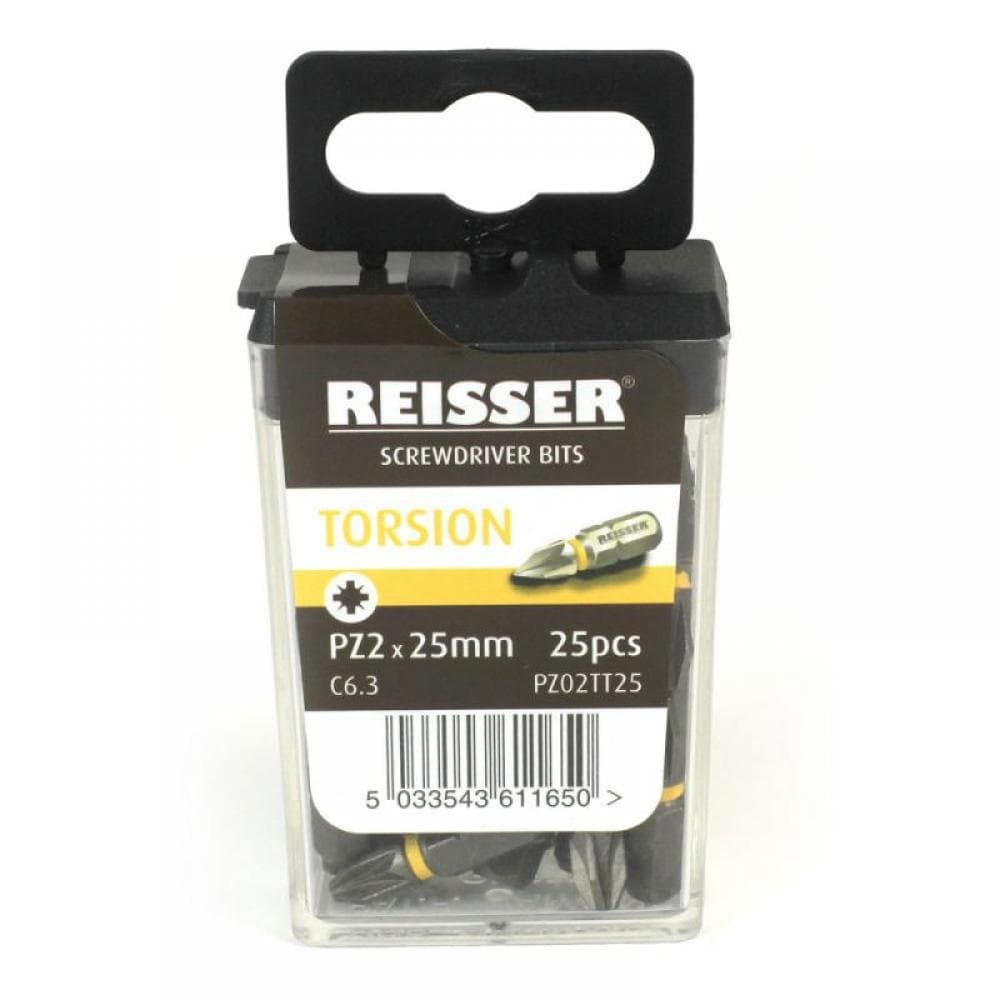 Reisser PZ02TT25CDU Torsion Tic-Tac Box Pz2 X 25Mm (Pack 25Pcs)