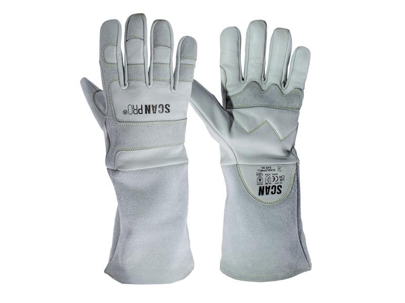 Scan PT-1203 Premium Leather Welding Gloves - Xl (Size 10)